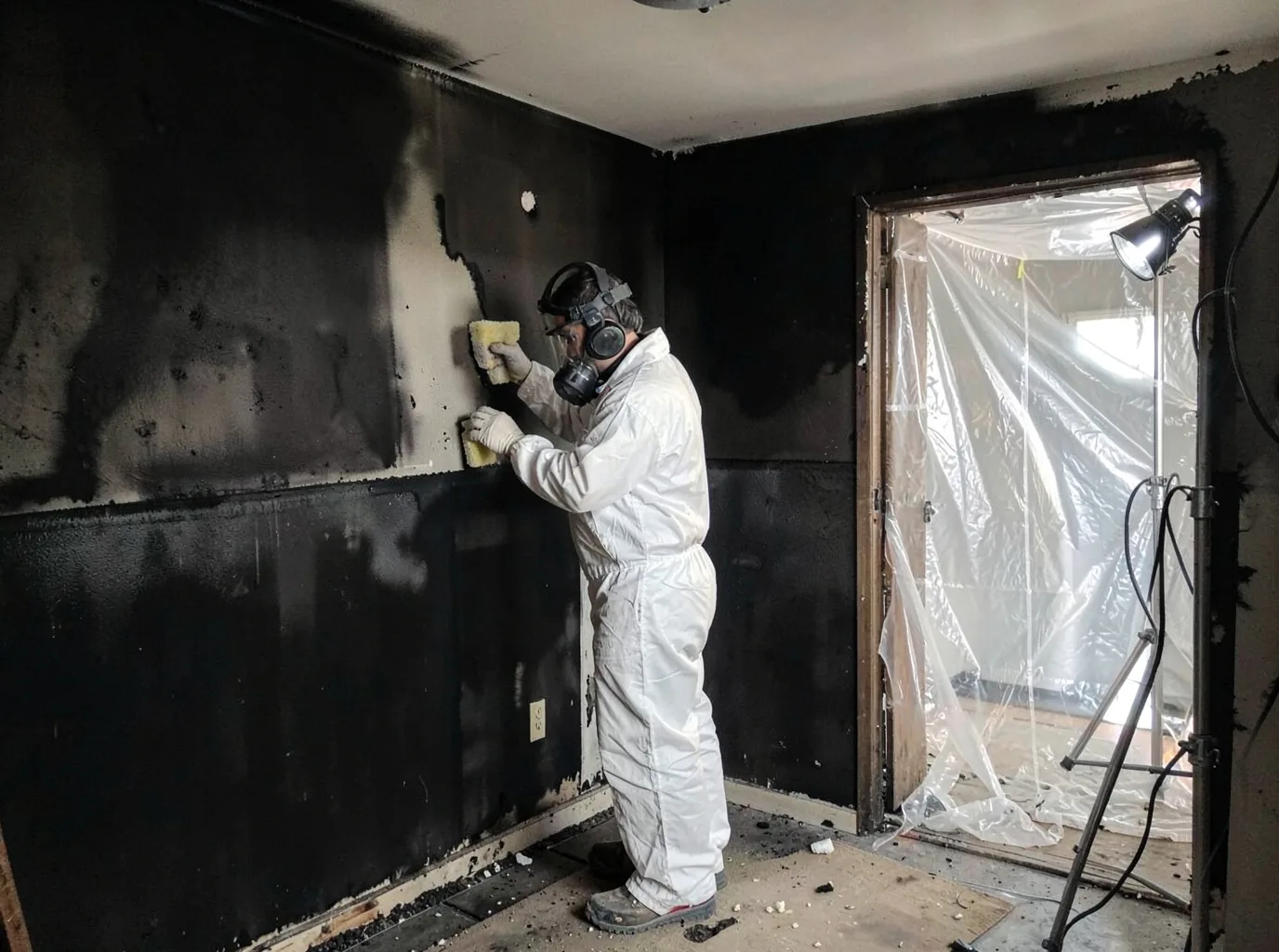 Fire Damage Restoration company in Crowheart, WY